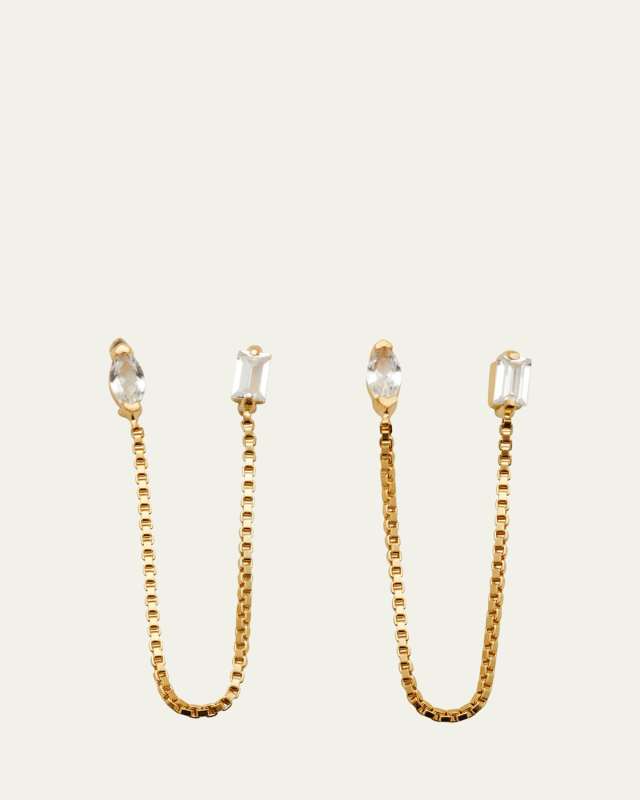 Viola Chain Earrings